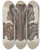 Triptych art skateboard deck of Lloyd Charles Lemcke Ornamental Iron Leaf by Lloyd Charles Lemcke