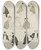 Triptych art skateboard deck of Georges Goursat Sem A Lhotel De Paris by Georges Goursat (Sem) (1863-1934)