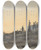 Triptych art skateboard deck of Barbara Bodichon Study Of A Hill With Trees_1 by Barbara Bodichon (1827-1891)