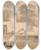Triptych art skateboard deck of Samuel Howitt A Goose And A Baboon by Samuel Howitt (1756-1822)