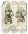Triptych art skateboard deck of Johannes Josephus Aarts Staande Vrouwen by Johannes Josephus Aarts (1871-1934)