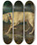 Triptych art skateboard deck of Anton Enzinger A Hunting Dog With A Pheasant by Anton Enzinger (1683-1768)