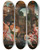 Triptych art skateboard deck of Jacob Cornelisz Van Oostsanen Saul And The Witch Of Endor by Jacob Cornelisz Van Oostsanen (1470-1533)