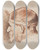 Triptych art skateboard deck of Willem Panneels Hovedet Af Den Romerske Soldat Bag Kritus Set En Face Og Hovedet Af Den Knlende Soldat Set I Profil Mod Venstre by Willem Panneels (1600-1634)