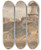 Triptych art skateboard deck of John Samuel Hayward Liverpool The Windmill On The Edge Of The Quarry by John Samuel Hayward (1778-1822)