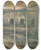 Triptych art skateboard deck of David Humbert De Superville Rotstempel Of Begraafplaats by David Humbert De Superville (1770-1849)
