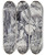 Triptych art skateboard deck of Johannes Josephus Aarts The Month Of September Personified By Two Adults And Three Children Coming From The Forest With Provisions by Johannes Josephus Aarts (1871-1934)