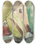 Triptych art skateboard deck of Arthur Dove House Withtrees by Arthur Dove (1880-1946)