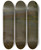 Triptych art skateboard deck of Ferdinand Katona On The Riverside by Ferdinand Katona (1864-1932)