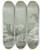 Triptych art skateboard deck of Carlo Labruzzi Two Monks Giving Water To A Woman And Child In The Wilderness by Carlo Labruzzi (1748-1817)