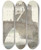 Triptych art skateboard deck of Josephus Augustus Knip The Ponte Salario Near Rome by Josephus Augustus Knip (1777-1847)