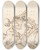 Triptych art skateboard deck of William Hogarth George Taylors Epitaph Death Giving George Taylor A Cross Buttock by William Hogarth (1697-1764)
