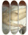 Triptych art skateboard deck of Anders Zorn Uppvaknande The Awakening by Anders Zorn (1860-1920)