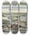 Triptych art skateboard deck of Johann Khtreiber Brauerei Plakat by Johann Kuhtreiber (19-20-)