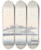 Triptych art skateboard deck of Charles Hamilton Smith Port Townshend Strait Of Georgia by Charles Hamilton Smith (1776-1859)