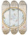 Triptych art skateboard deck of Julesedmondcharles Lachaise Design For A Ceiling In Rococo Style With A Trompe Loeil Oculus by Jules-Edmond-Charles Lachaise (1897)