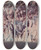 Triptych art skateboard deck of Us Information Agency Scenically Yours Mendenhall Glacier Near Juneau Alaska by U S Information Agency (1953-1999)