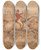 Triptych art skateboard deck of Henry Thomas Alken Swishing A Rasper by Henry Thomas Alken (1785-1851)