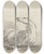 Triptych art skateboard deck of Sawrey Gilpin Fourtythree Studies Of Horses And Riders Pl17 by Sawrey Gilpin (1733-1807)