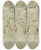 Triptych art skateboard deck of Hans Baldung Studies Of Heads by Hans Baldung (1484-1545)