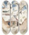 Triptych art skateboard deck of Charles Demuth Bermuda No 1 Tree And House by Charles Demuth (1883-1935)