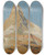 Triptych art skateboard deck of Rgnault Sarasin The Matterhorn by Regnault Sarasin (1886-1943)