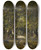 Triptych art skateboard deck of Narcissevirgile Diaz De La Pea Forest Scene_1 by Narcisse-Virgile Diaz de La Pea (1808-1876)
