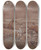 Triptych art skateboard deck of Henry Thomas Alken The Night Riders Of Nacton The Last Field Near Nacton Heath by Henry Thomas Alken (1785-1851)
