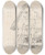 Triptych art skateboard deck of Adolph Tidemand Falleferdig Uthus by Adolph Tidemand (1814-1876)