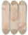 Triptych art skateboard deck of Marcantonio Franceschini Study Of A Young Woman Playing A Tambourine And Studies Of An Arm Hands And Feet Studies For Miriam Leading The Chorus Of Women Who Give Thanks For The Routing Of Pharoah by Marcantonio Franceschini (1648-1729)