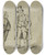 Triptych art skateboard deck of Charles Samuel Keene Sketch Of Two Standing Men And Two Portaits by Charles Samuel Keene (1823-1891)