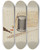 Triptych art skateboard deck of Jessie M Youngs Sand Shaker by Jessie M Youngs