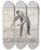 Triptych art skateboard deck of Ferdinand Hodler Mower On The Field by Ferdinand Hodler (1853-1918)