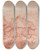 Triptych art skateboard deck of Franois Boucher Chaumires Dans Un Paysage Daprs Abraham Bloemaert by Francois Boucher (1703-1770)