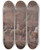 Triptych art skateboard deck of Henry Thomas Alken The Night Riders Of Nacton Preparing To Start Ipswich The Watering Place Behind The Barracks by Henry Thomas Alken (1785-1851)