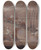 Triptych art skateboard deck of Henry Thomas Alken The Night Riders Of Nacton Whoop And Away The Large Field Near Biles Corner by Henry Thomas Alken (1785-1851)