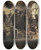 Triptych art skateboard deck of Peder Severin Kryer At The Grocery Store When There Is No Fishing by Peder Severin Kroyer (1851-1909)