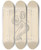 Triptych art skateboard deck of Mikul Galanda Sketchbook_11 by Mikulas Galanda (1895-1938)