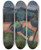 Triptych art skateboard deck of Alexej Von Jawlensky Bume Und Dnen In Prerow Trees And Dunes In Prerow by Alexej Von Jawlensky (1864-1941)
