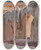 Triptych art skateboard deck of Jan Cigliski Tombs Of The Kings In Jerusalem From The Journey To Palestine by Jan Ciaglinski (1858-1913)
