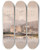 Triptych art skateboard deck of David Roberts Temple Of Kalabshee Kalabsha Kalbishah Nubia Nov 1838 by David Roberts (1796-1864)