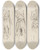 Triptych art skateboard deck of Prosper Lafaye Chevaliers Mdivaux Gisant by Prosper Lafaye (1806-1883)