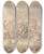 Triptych art skateboard deck of Thomas Rowlandson The Overturned Coach by Thomas Rowlandson (1756-1827)