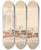 Triptych art skateboard deck of Henry Thomas Alken The St Leger Doncaster The Finish by Henry Thomas Alken (1785-1851)