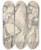 Triptych art skateboard deck of Mikul Galanda Sketchbook_105 by Mikulas Galanda (1895-1938)