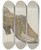 Triptych art skateboard deck of Alfred Denghausen Shoe Shop Sign_1 by Alfred Denghausen