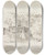 Triptych art skateboard deck of William Hodges Original Drawings For Choix De Vues De Linde And Others Pl32 by William Hodges (1744-1797)