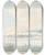 Triptych art skateboard deck of Charles Hamilton Smith A View Of The Town And Harbour Of St Peter And St Paul In Kamtschatka by Charles Hamilton Smith (1776-1859)