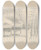 Triptych art skateboard deck of Mikul Galanda Sketchbook_40 by Mikulas Galanda (1895-1938)