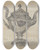 Triptych art skateboard deck of Vincent Carano Silver Teapot_3 by Vincent Carano